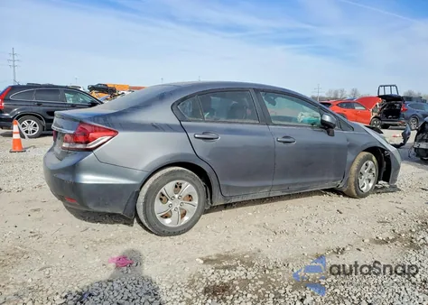 2013 Honda Civic Lx from USA, damaged, VIN 19XFB2F5XDE093531